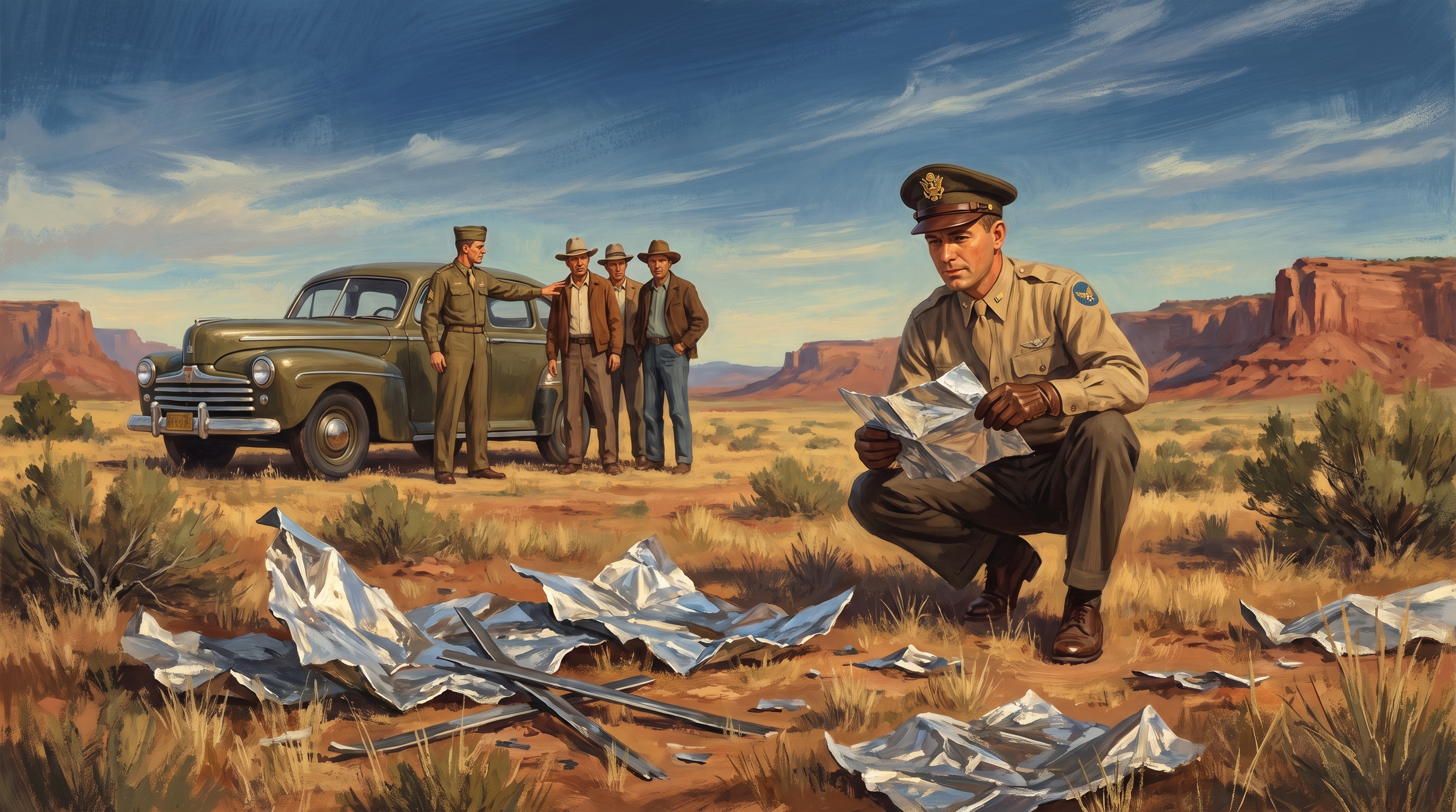 Os Destroços de Roswell